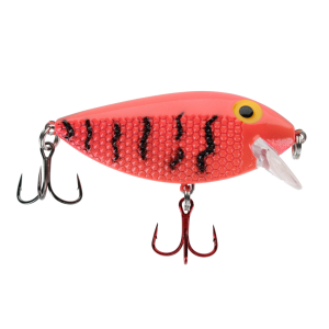 Image of Ice Strong Killer Fish Shallow Diver | Ultra Glow Red Squiggles UV; 2 3/4 in.