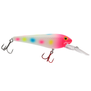 Image of Ice Strong Killer Fish Rattling Deep Divers | Glow Wonderbread UV; 4 1/4 in.