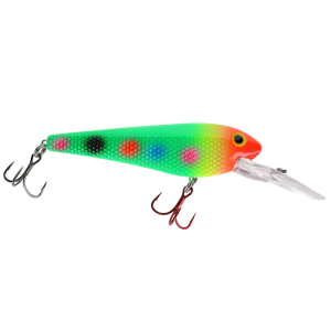 Image of Ice Strong Killer Fish Rattling Deep Divers | Antifreeze Clown UV; 4 1/4 in.