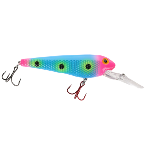 Image of Ice Strong Killer Fish Rattling Deep Divers | Gender Reveal UV; 4 1/4 in.