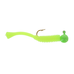 Image of Cubby Mini-Mite Jigs | Green/Silk Chartreuse; 1/32 oz.