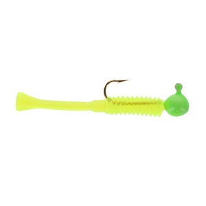 Image of Cubby Mini-Mite Jigs | Green/Clear Chartreuse; 1/32 oz.
