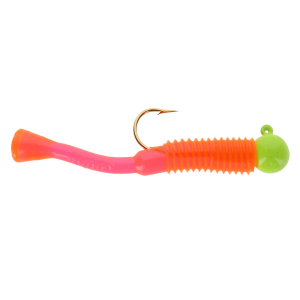 Image of Cubby Mini-Mite 2 Jigs | Green-Orange; 1/16 oz.