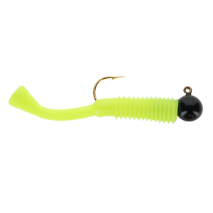 Image of Cubby Mini-Mite 2 Jigs | Black-Bright Yellow; 1/16 oz.