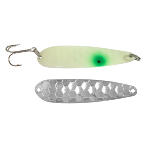 Image of Dreamweaver DW Spoon | Super Glow Green Eye Glow Ghost; 3 3/4 in.