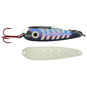 Image of Dreamweaver DW Spoon | Exclusive Color - UV Alewife - White Back; 3 3/4 in.