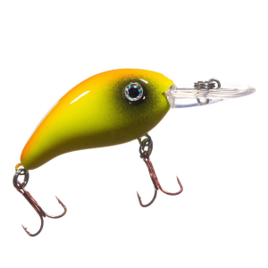 Image of Arkie 220 Series Crankbait | Chartreuse-Pink Stripe; 2 1/2 in.