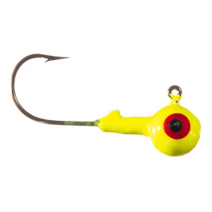 Image of Arkie Double Eye Jig Head | Chartreuse; 1/4 oz.