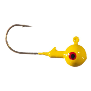 Image of Arkie Double Eye Jig Head | Yellow; 1/4 oz.