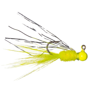 Image of Arkie Gill Candy Jig | Chartreuse-Silver; 1/64 oz.