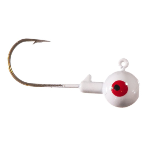 Image of Arkie Double Eye Jig Head | White; 1/8 oz.