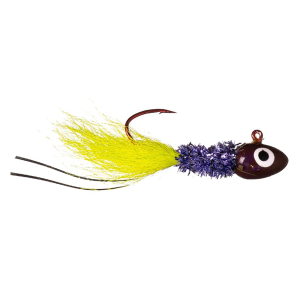 Image of Arkie Pro Hineee Jig | Black-Purple-Chartreuse; 1/8 oz.