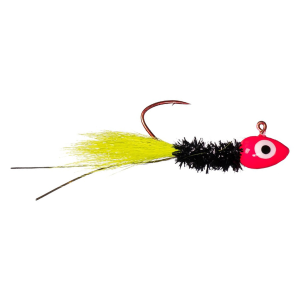 Image of Arkie Pro Hineee Jig | Pink-Black-Chartreuse; 1/16 oz.