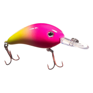 Image of Arkie 350 Series Crankbait | Pink-Chartreuse Splash; 3 in.
