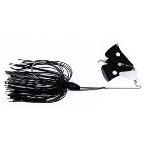 Image of Warrior Baits Warpath Buzzbait | Black; 1/4 oz.