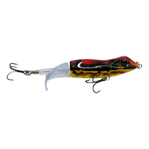 Image of Warrior Baits Fropper | Red Leopard; 100