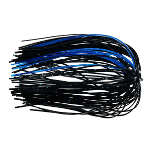 Image of Warrior Baits E-Z Change Skirts | Black-Blue