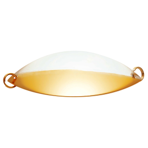 Image of Lake Clear Wabbler Spoon | Silver - Gold; 3 1/8 in.