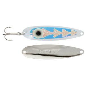Image of Michigan Stinger Stingray Spoon | Exclusive Color - Glow Hero; 4 1/4 in.