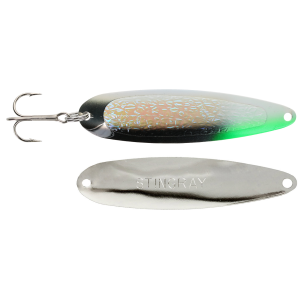 Image of Michigan Stinger Stingray Spoon | Exclusive Color - Glow Die Hard; 4 1/4 in.