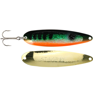 Image of Michigan Stinger Stingray Spoon | Exclusive Color - Gold Glow Perch; 4 1/4 in.