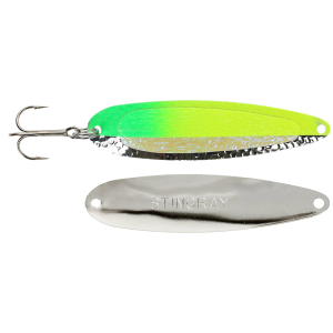 Image of Michigan Stinger Stingray Spoon | Exclusive Color - Glow Mongoose; 4 1/4 in.