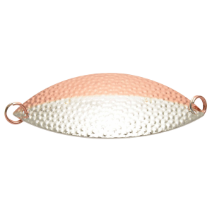 Image of Lake Clear Wabbler Spoon | Silver - Copper Nu-Wrinkle; 3 in.