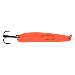 Image of Mooselook Thinfish Spoon | Orange; 3 in.
