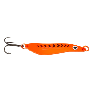 Image of Williams Whitefish S Spoon | Orange & Black; 2 1/4 in.