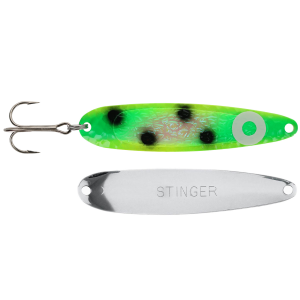 Image of Michigan Stinger Standard Spoon | Exclusive Color - Glow Circus Freak; 3 3/4 in.