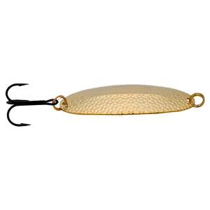 Image of Williams Wabler Spoon | Gold Nu-Wrinkle; 2 5/8 in.