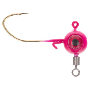 Image of Eagle Claw Ladder Jig with Powerlight Swivel | Pink; 1/16 oz.