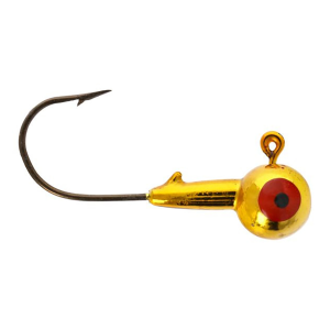 Image of Eagle Claw Ball Jig Head | Gold; 1/2 oz.