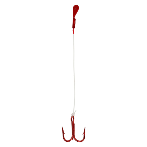 Image of Eagle Claw Lazer Sharp Slip-On Stinger Hook | Red; 3 in.