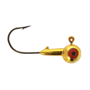 Image of Eagle Claw Ball Jig Head | Gold; 1/16 oz.