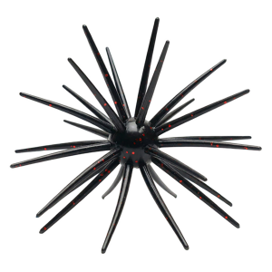 Image of Skinny Bear Shake 'Em Up Dice Bait | Black Red Flake; 10 mm