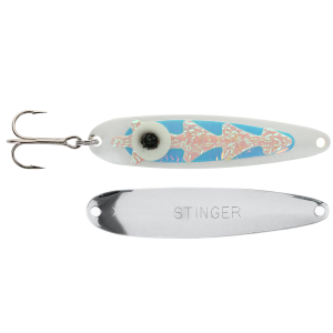 Image of Michigan Stinger Standard Spoon | Exclusive Color - Glow Hero; 3 3/4 in.