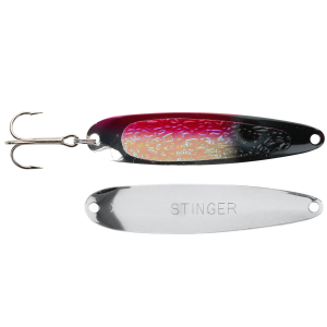 Image of Michigan Stinger Standard Spoon | Exclusive Color - Glow Purple Clown; 3 3/4 in.