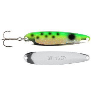 Image of Michigan Stinger Standard Spoon | Exclusive Color - Glow Pickle Seed; 3 3/4 in.