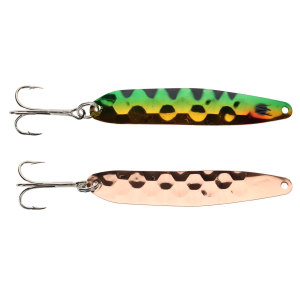 Image of Warrior Flutter Spoon | Killer Perch; 3 1/2 in.