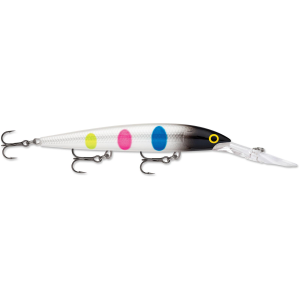 Image of Rapala Down Deep Husky Jerk | Black Wonderbread; 4 3/4 in.