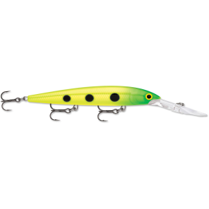 Image of Rapala Down Deep Husky Jerk | Slimy Lime; 4 3/4 in.