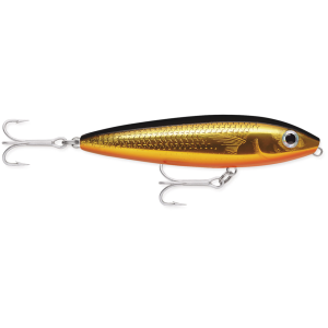 Image of Rapala Saltwater Skitter Walk | Gold Mullet; 4 3/8 in.