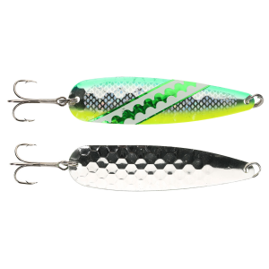 Image of Warrior Magnum Spoon | Holo Green - Silver; 4 3/4 in.
