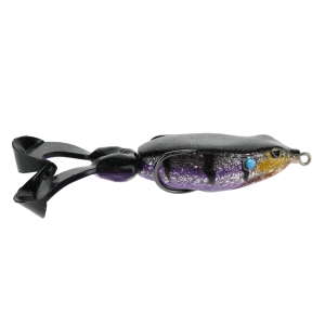 Image of Gambler Lures Swimming Frog | Purple Flash; 2 3/4 in.