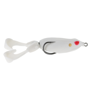 Image of Gambler Lures Swimming Frog | White; 2 3/4 in.