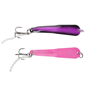 Image of Iron Decoy Walleye Series Spoon | Purple Demon; 2 3/4 in.