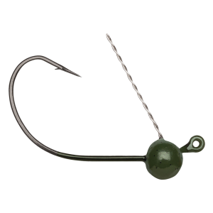 Image of VMC Wacky Weedless Jig | Green Pumpkin; 1/16 oz.