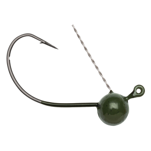 Image of VMC Wacky Weedless Jig | Green Pumpkin; 1/8 oz.