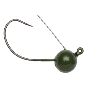 Image of VMC Wacky Weedless Jig | Green Pumpkin; 3/16 oz.